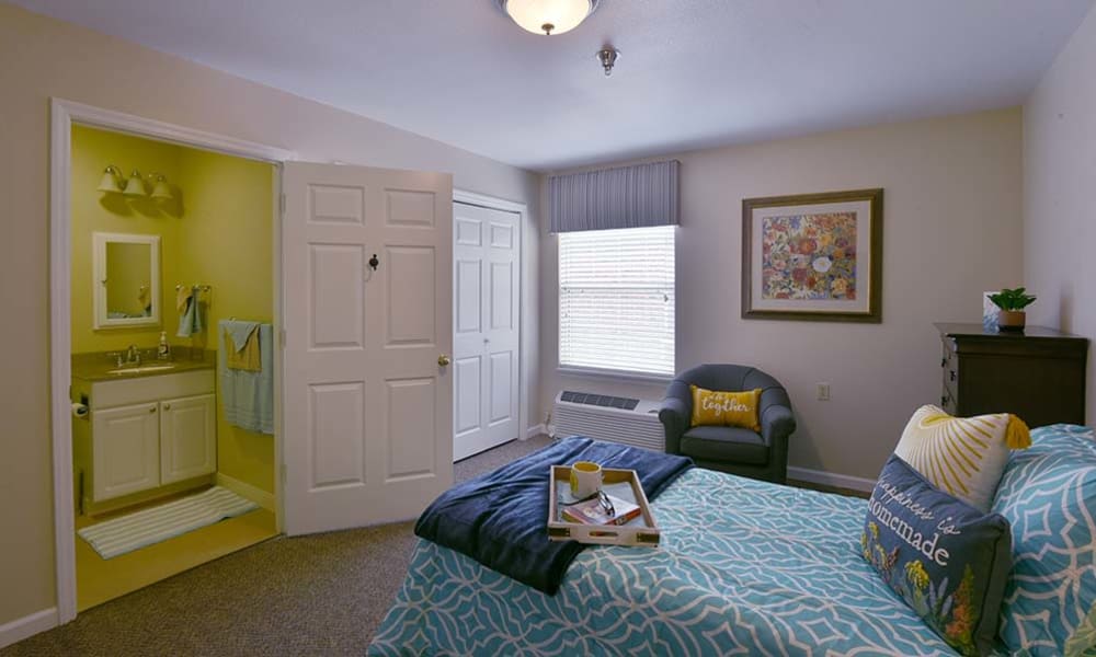 Private Resident Room at Maple Tree Terrace in Carthage, Missouri