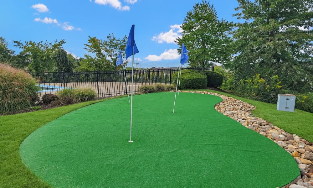 Miniature golf course located at Westpointe Apartments in Pittsburgh, Pennsylvania