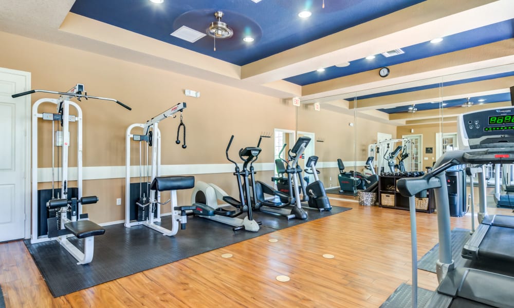 Exercise at Palms at Wyndtree's fitness center