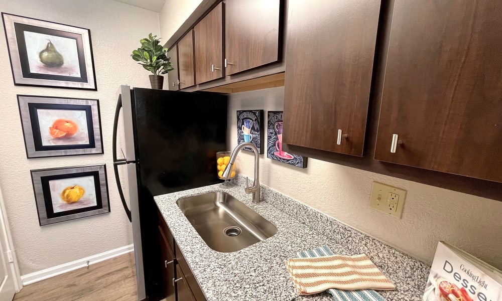 Kitchen at The Abbey at Champions | Apartments in Houston, Texas