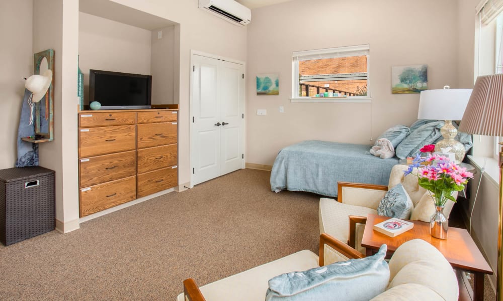 Enjoy a Bedroom at our Assisted Living Facility