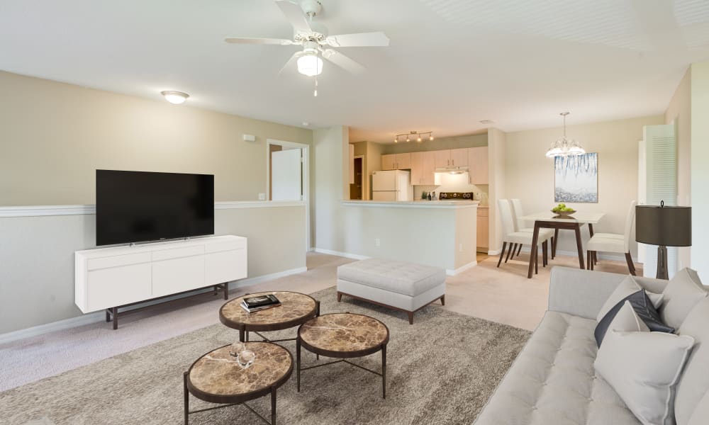 Living Area at Walker Woods in Vero Beach, FL