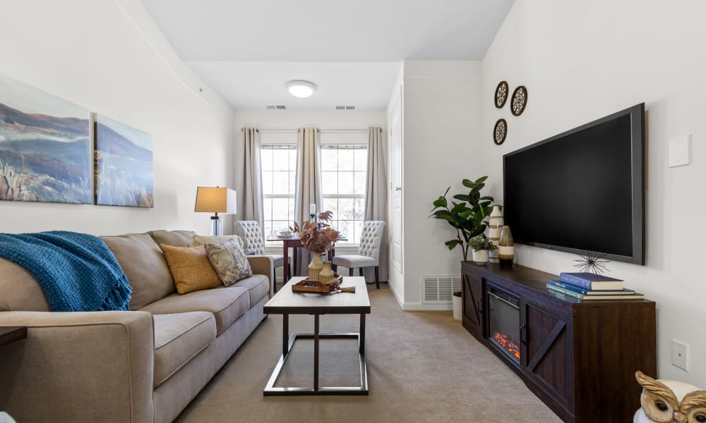 Spacious Living Room at Waltonwood Main