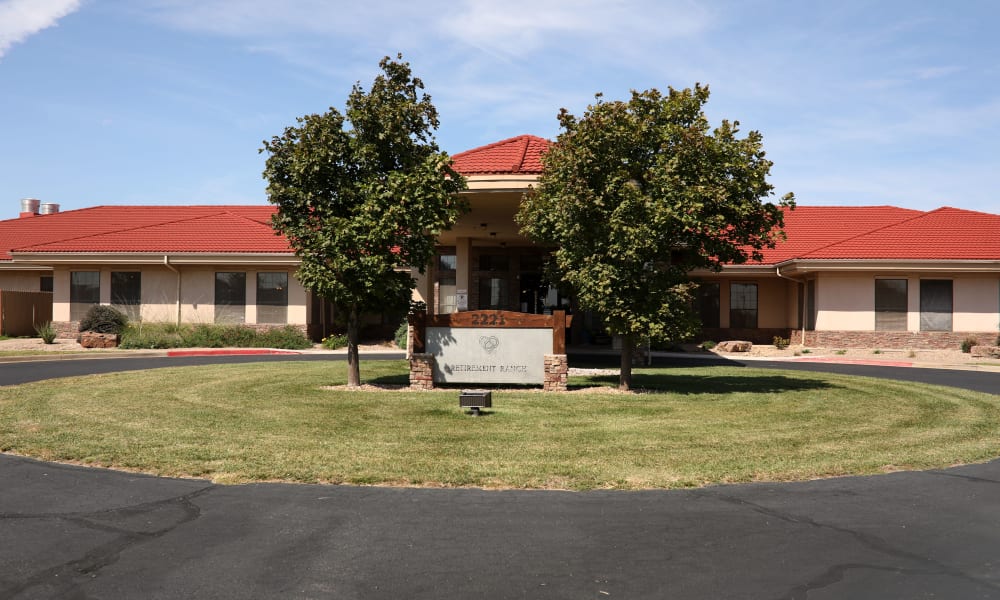 Exterior of Retirement Ranch in Clovis, New Mexico