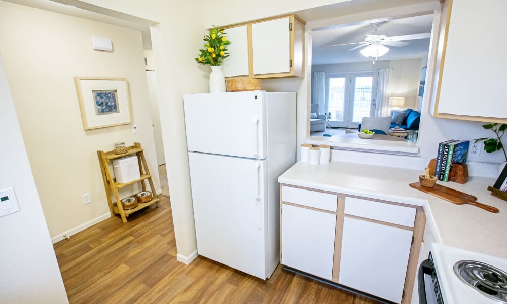 Kitchen at Steeplechase Apartments & Townhomes in Toledo, OH
