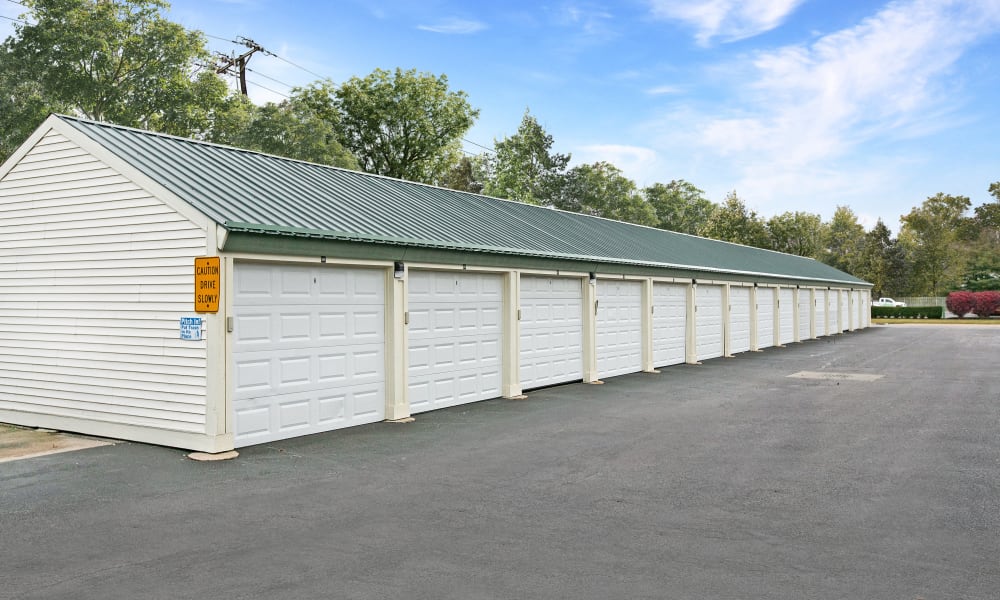 Resident Garages at Steeplechase Apartments & Townhomes in Toledo, Ohio
