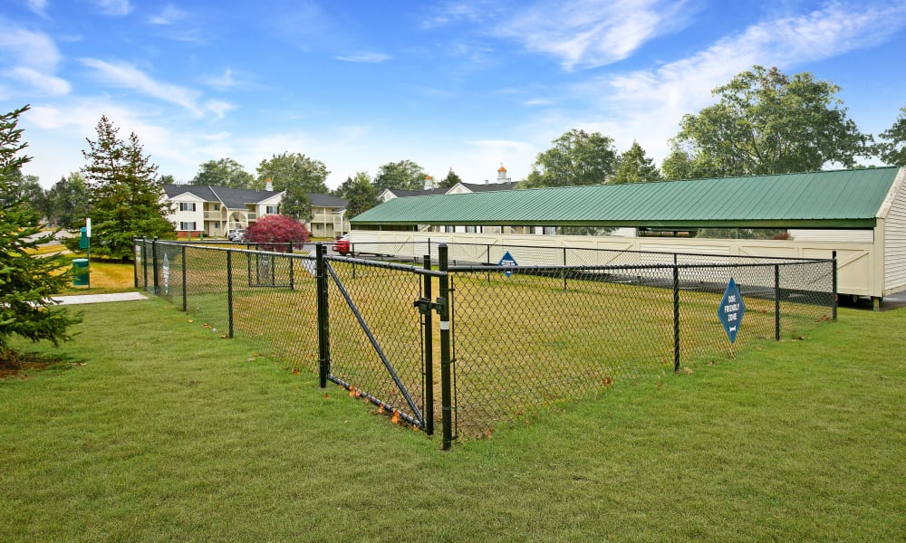 Dog Run Area at Steeplechase Apartments & Townhomes in Toledo, Ohio