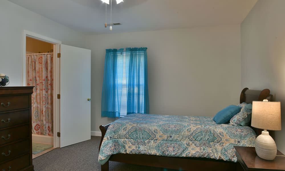 Private bedroom at Ashbrook in Farmington, Missouri