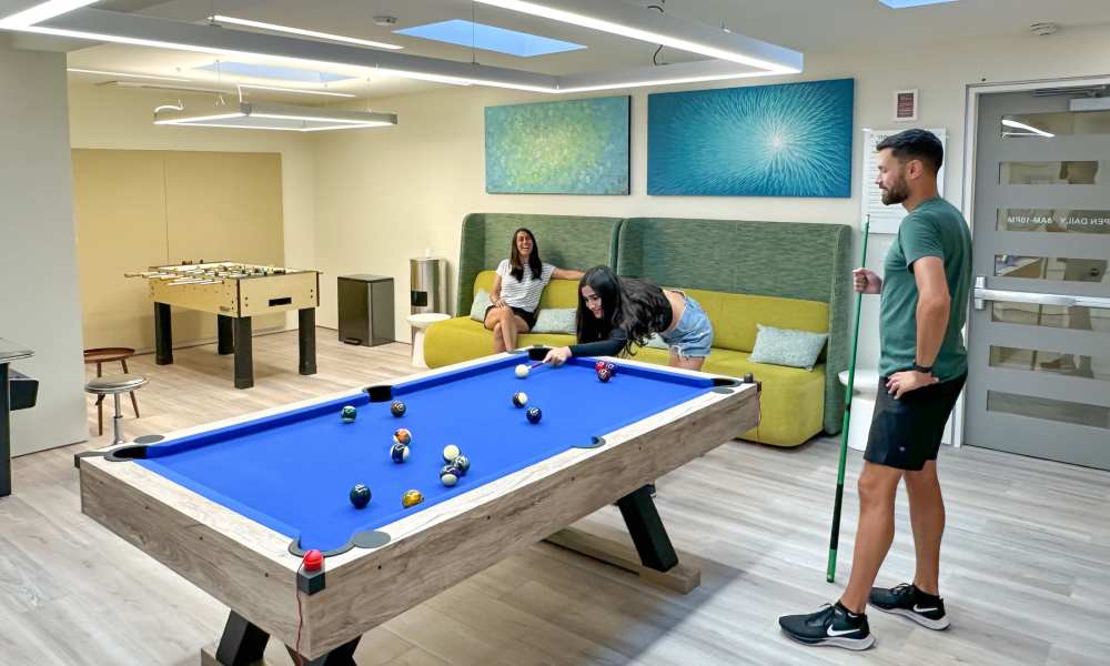 Outdoor Spin Class at Palo Alto Plaza