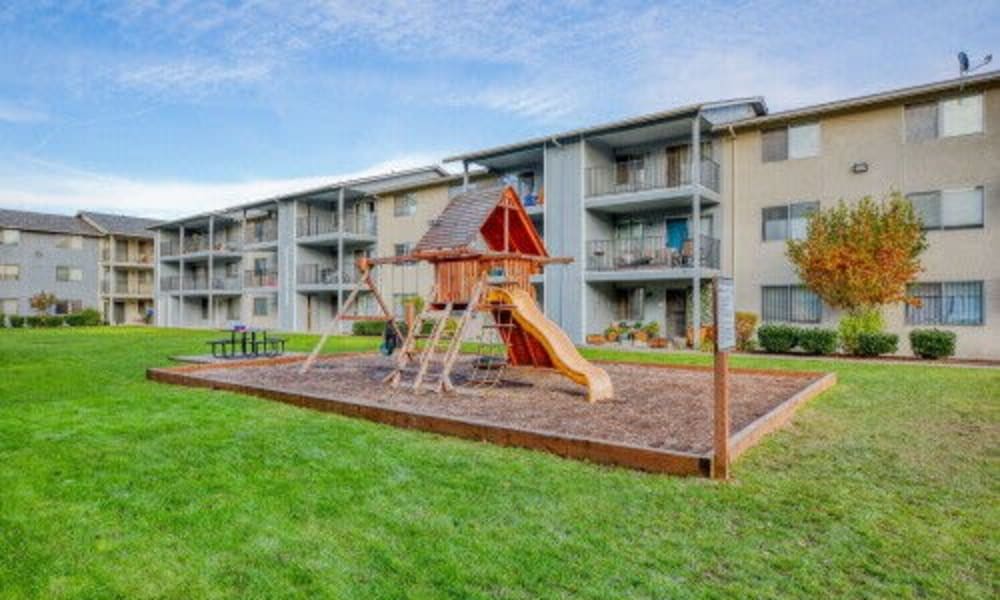 Kids Playground at Alta Apartments in Tacoma, Washington