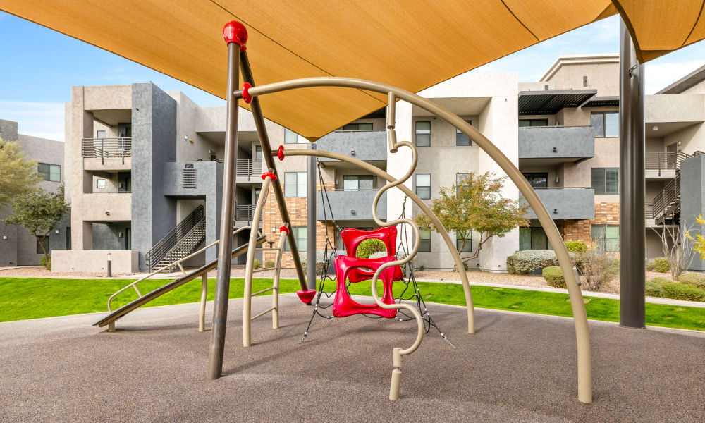 Playground area   at Vive in Chandler, Arizona