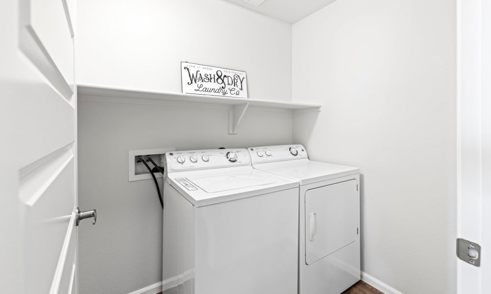 Laundry area at Vive in Chandler, Arizona