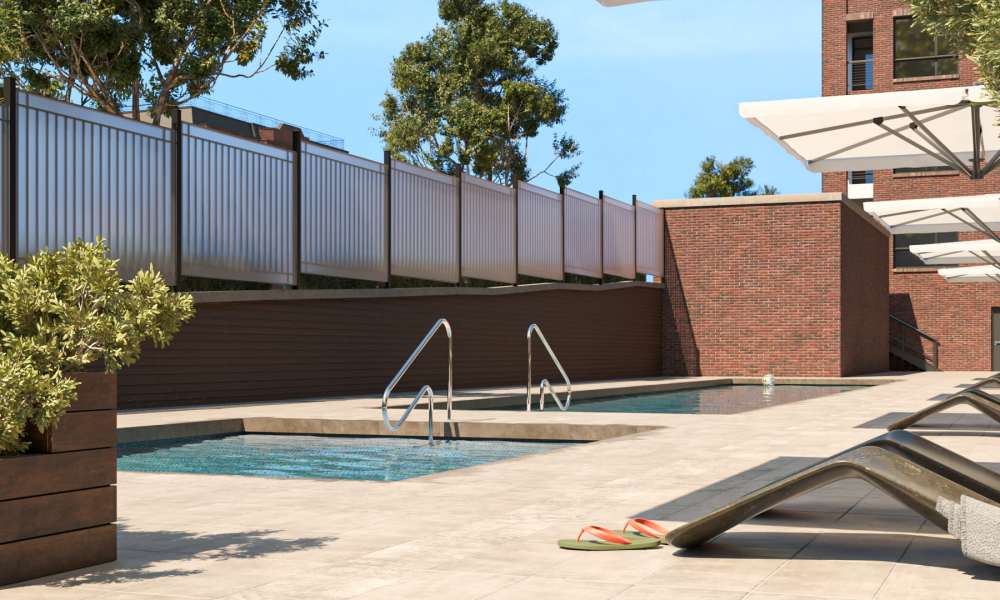 Swimming pool at Sorella in Denver, Colorado