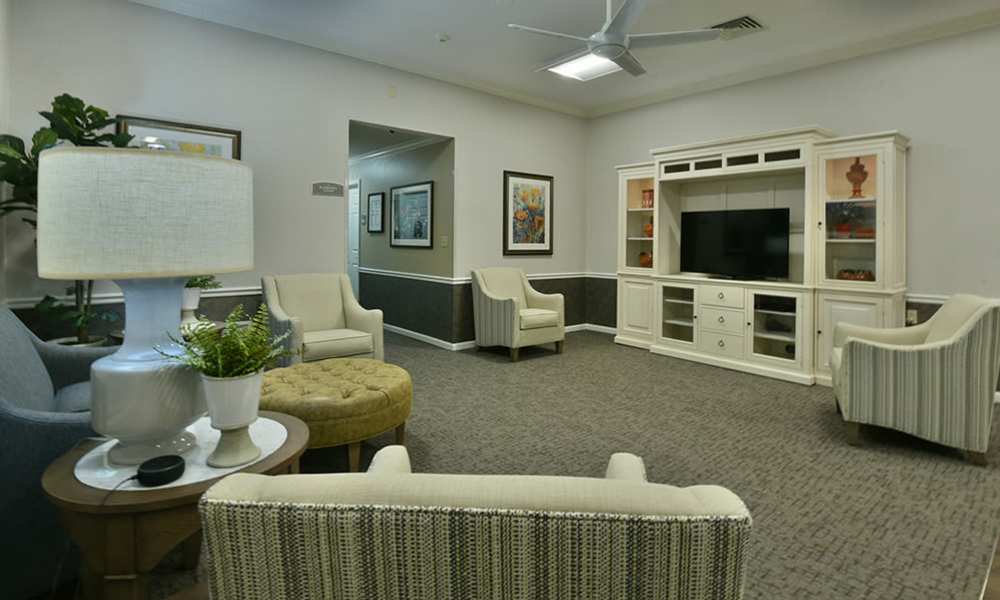 Television Lounge at The Arbors at Westbrook Terrace in Jefferson City, Missouri