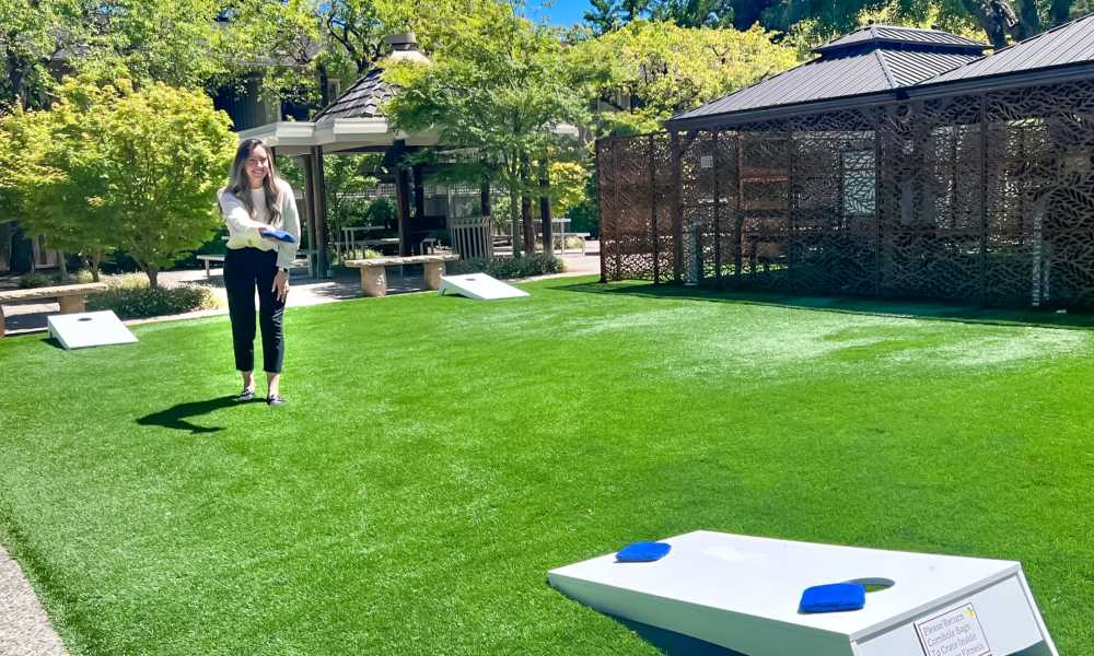 Play Corn Hole at The Shadows Apartments