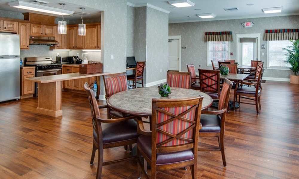 Activities room at Centennial Pointe Senior Living in Springfield, Illinois