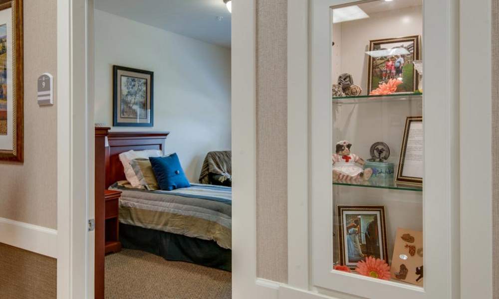 Resident memory box at The Arbors at Centennial Pointe Senior Living in Springfield, Illinois
