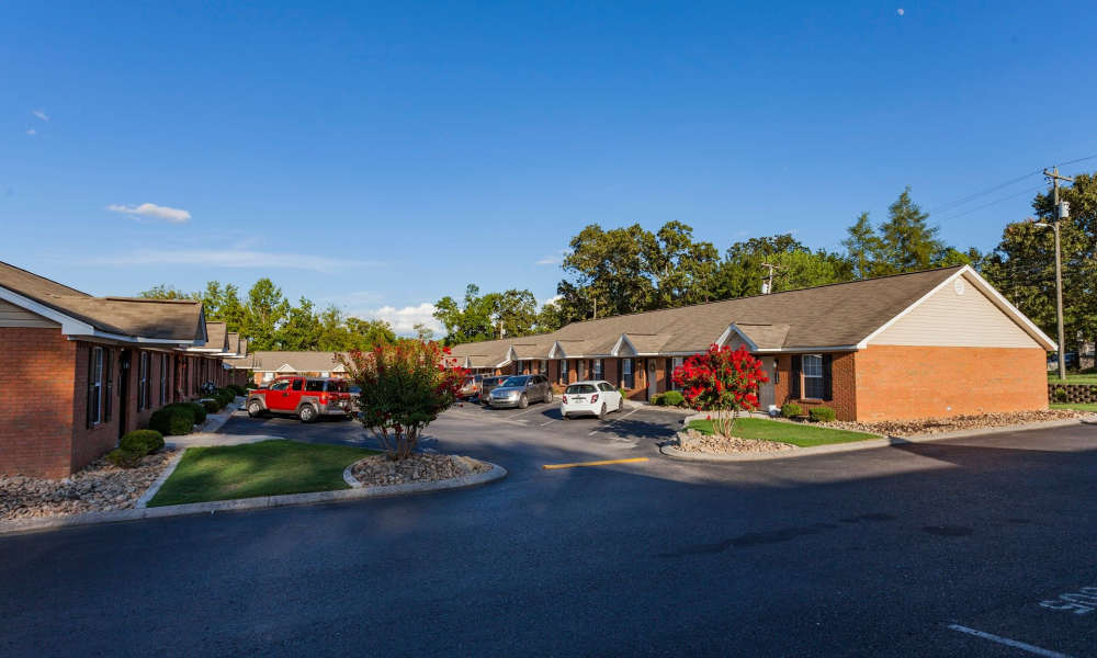 Exterior of Home Place Apartments in East Ridge, Tennessee