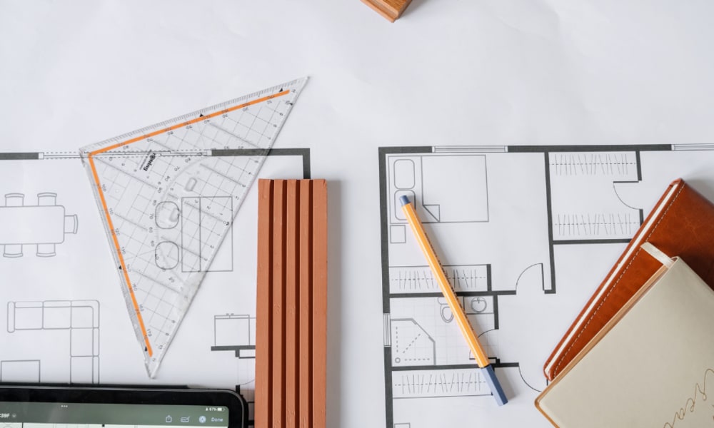 construction plans at Home Corp Management in Panama City Beach, Florida