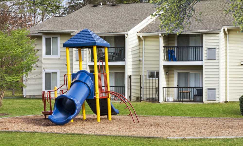 Playground at Smallwood Gardens in Waldorf,Maryland