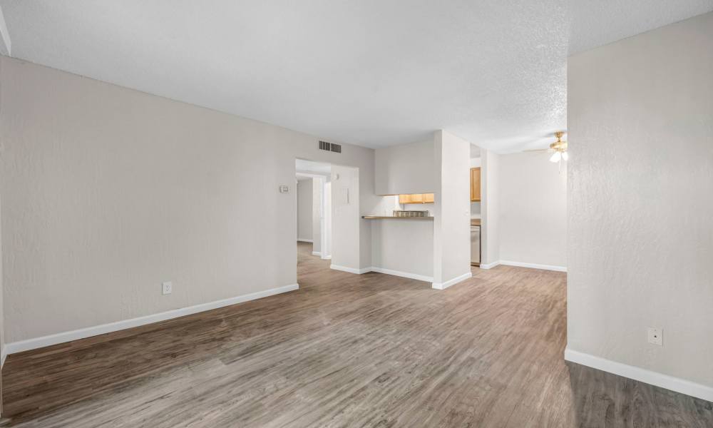 Living room at Riverwood Apartments in Reno, Nevada
