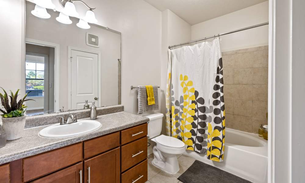 Beautiful bathroom at The Hawthorne in Jacksonville, Florida