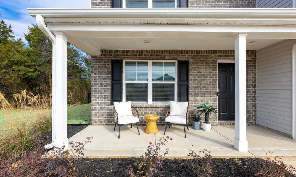 Front View an apartment living room at Miller Landing in Cleveland, Tennessee