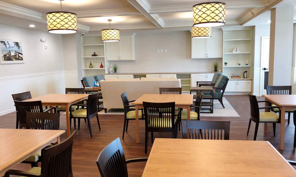 Library room at Grand Palms in Bradenton, Florida