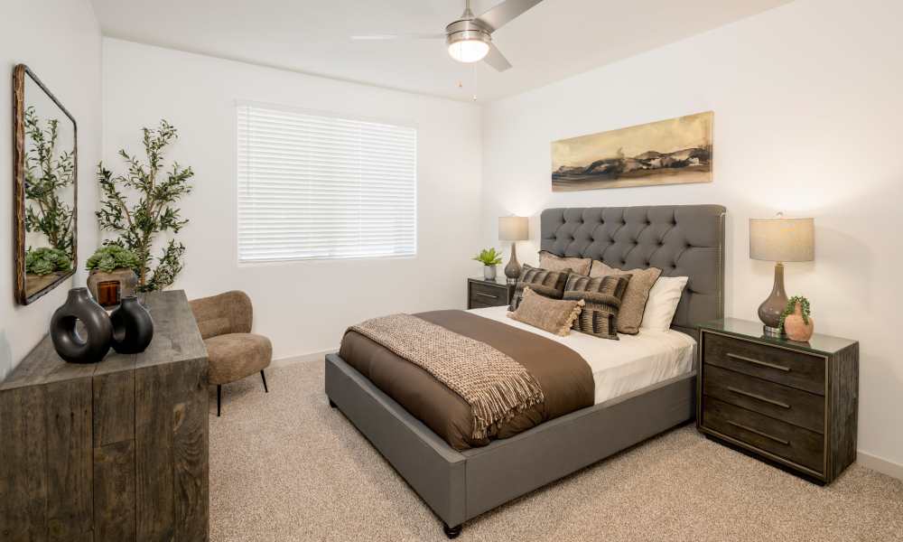 Bedroom at Tuscany at Gabriella Pointe in Gilbert, Arizona