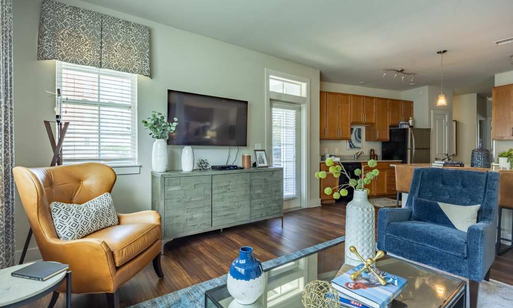 Large living space Solana at the Crossing in Indianapolis, Indiana