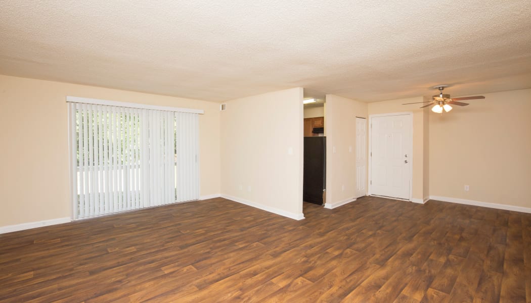 Beautiful hardwood floors at Avondale Reserve in Avondale Estates, GA