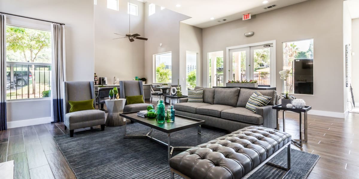 Clubroom at Marquis at Crown Ridge in San Antonio, Texas