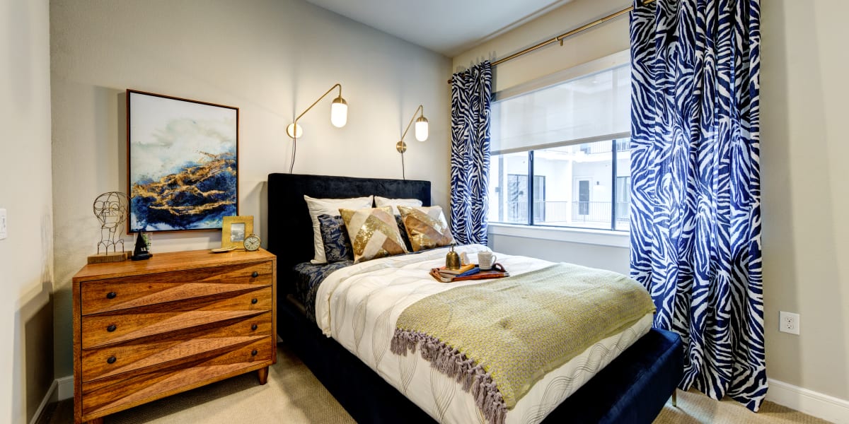 Bedroom at Water Marq in Austin, Texas