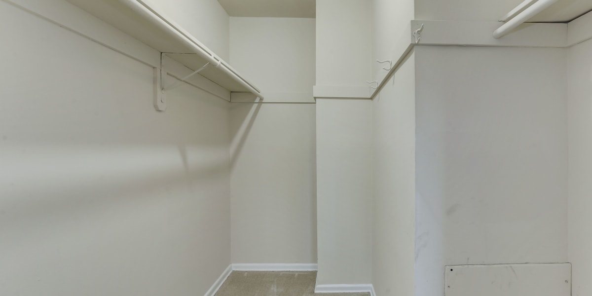 Very large closet with tons of space for storage at Pleasant House in Seat Pleasant, Maryland