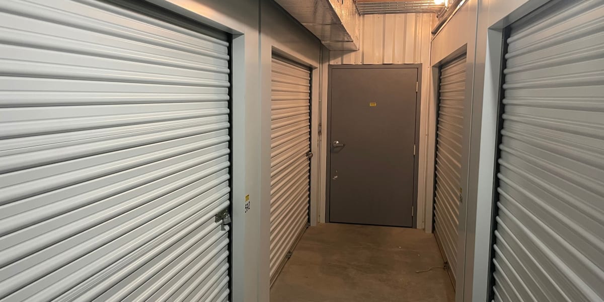 climate controlled units at AAA Self Storage of Thomasville in Thomasville, North Carolina