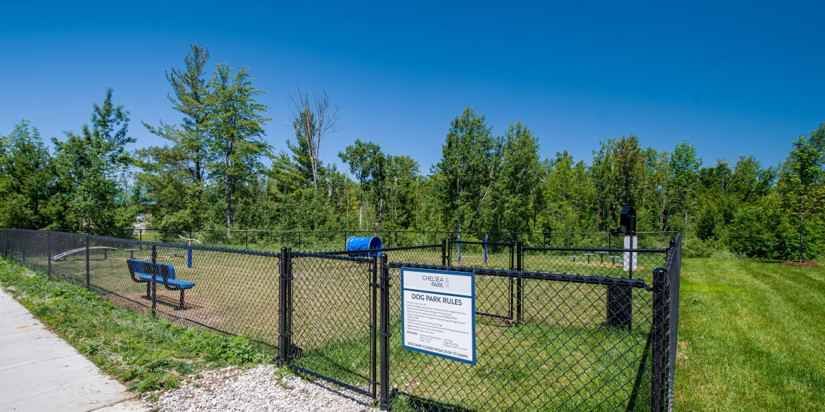 Open areas outside of Chelsea Park West in Traverse City, Michigan