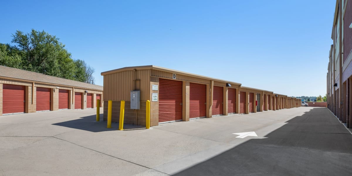 Storage units at Storage Etc Westminster in Westminster, Colorado