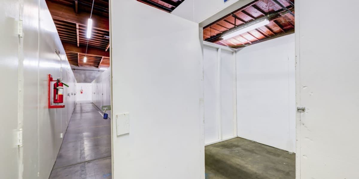 Unit interior at Storage Etc Gardena in Gardena, California