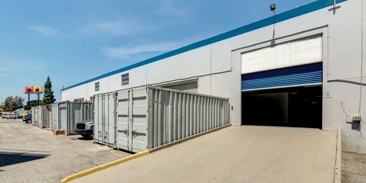 Large loading bay at Storage Etc Gardena in Gardena, California