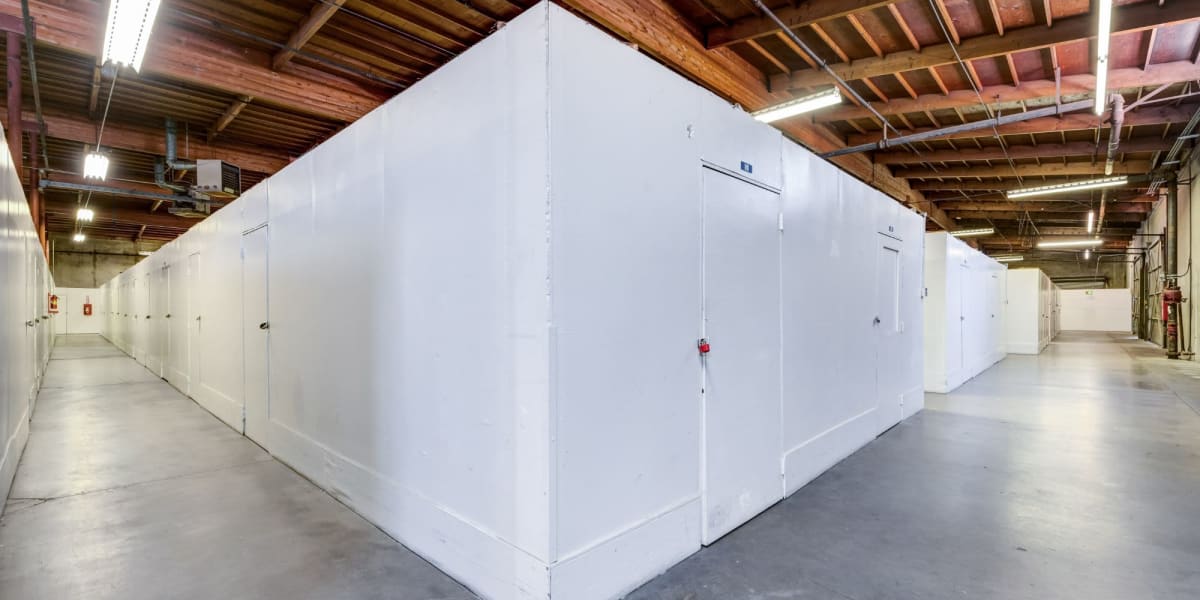 Hallways at the Storage Facility at Storage Etc Gardena in Gardena, California