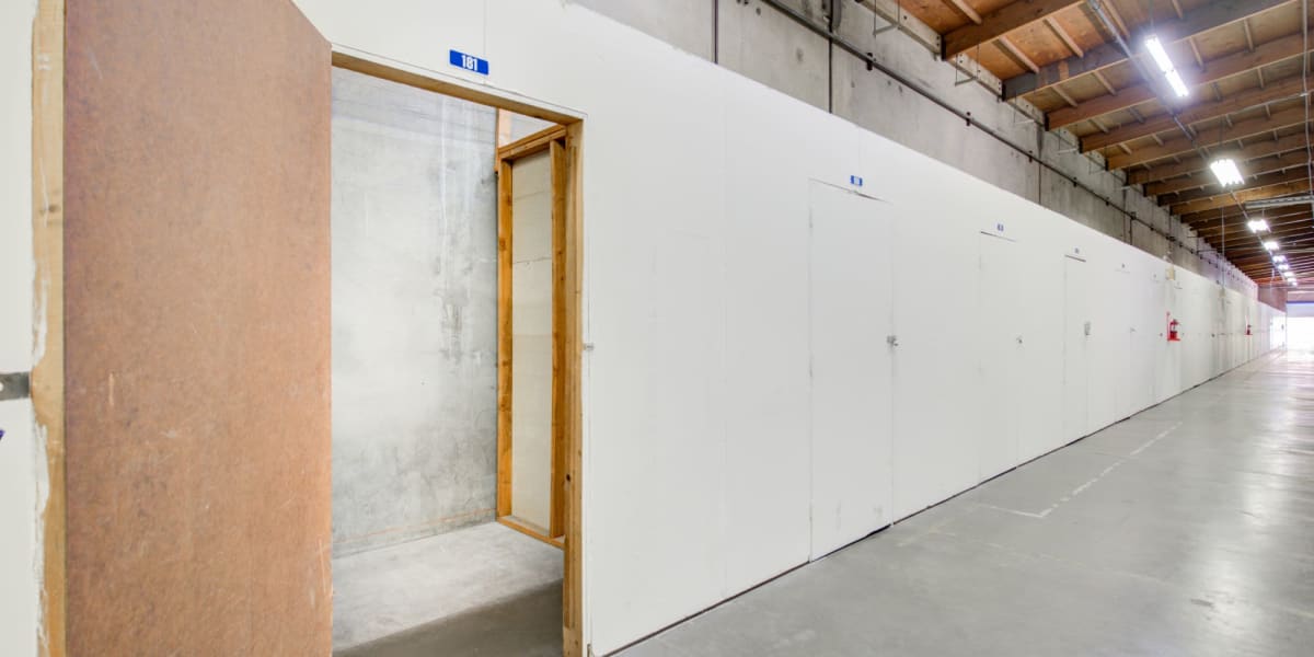 Interior of unit at the Storage Facility at Storage Etc Gardena in Gardena, California