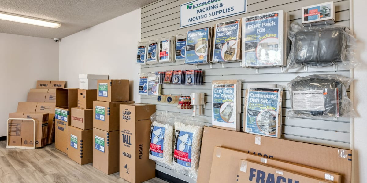 Moving and packing supplies at Storage Etc Gardena in Gardena, California