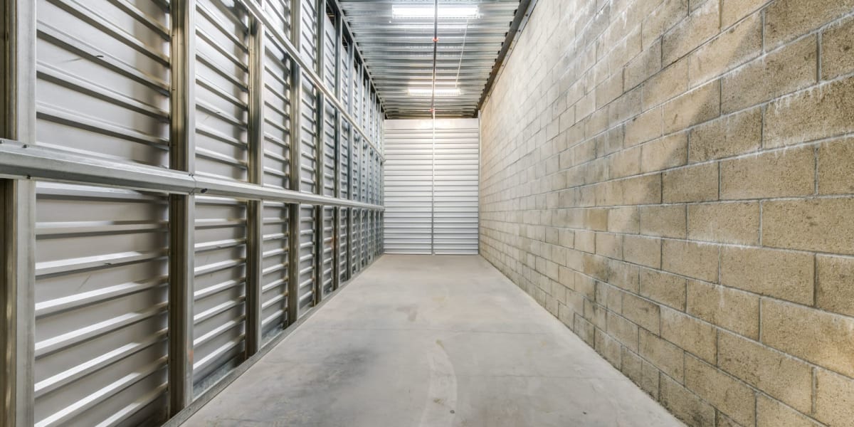 Hallways at Storage Facility at Storage Etc Topanga Canyon in Canoga Park, California