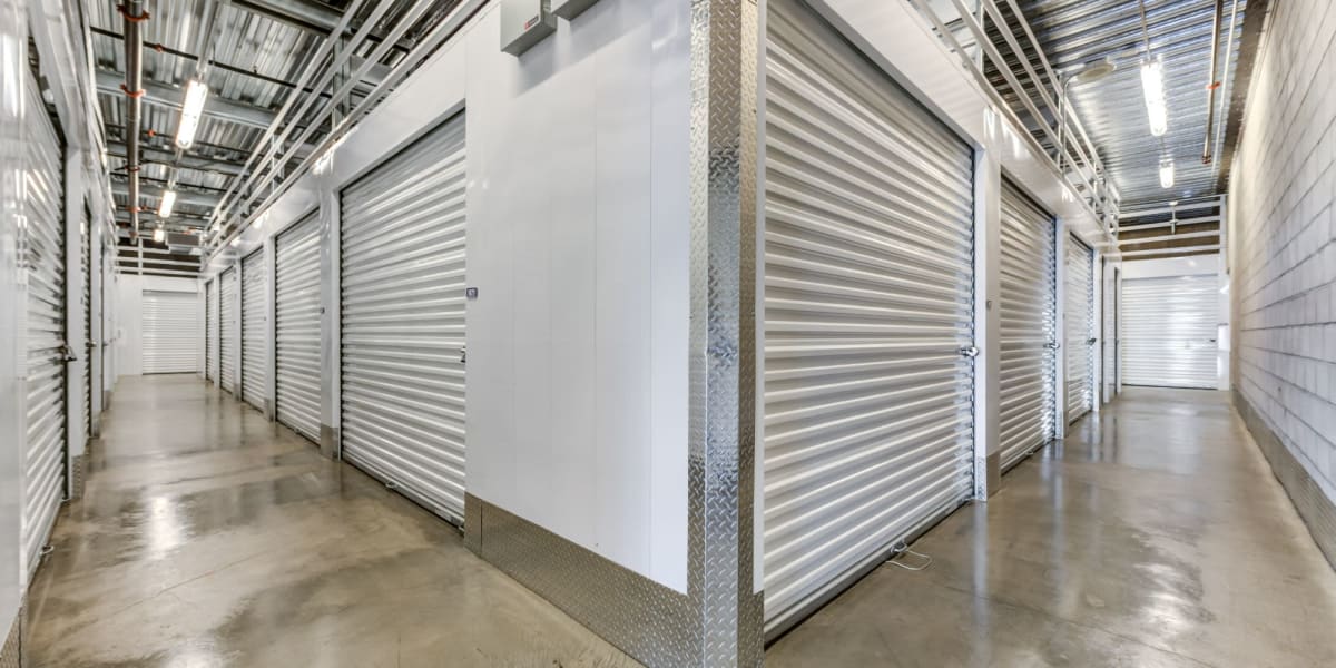 Hallways of Storage Facility at Storage Etc Topanga Canyon in Canoga Park, California
