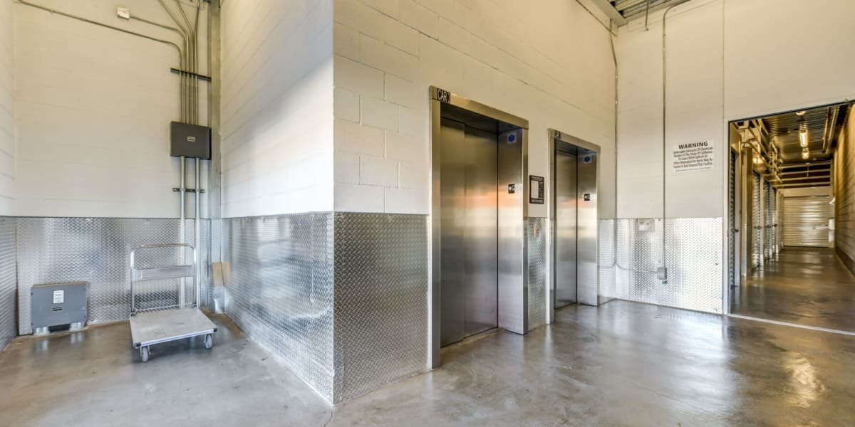 Elevators at Storage Etc Topanga Canyon in Canoga Park, California