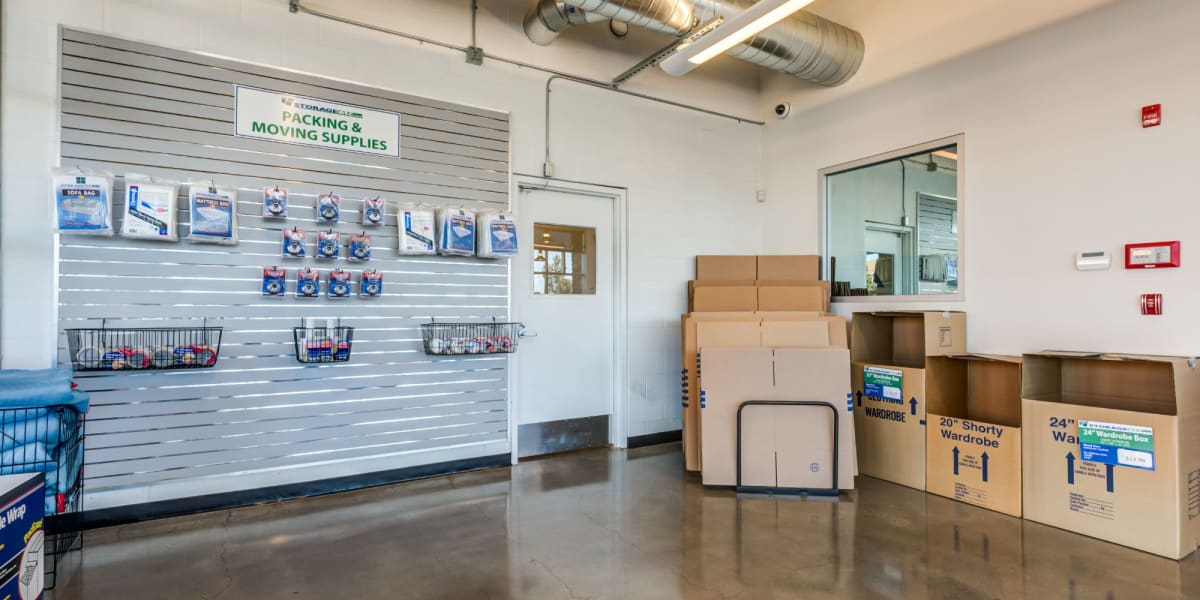Moving and packing supplies at Storage Etc Topanga Canyon in Canoga Park, California