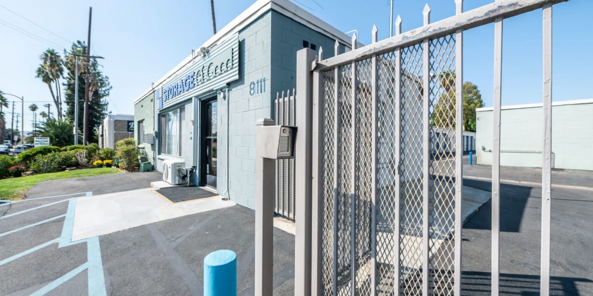 Front Entrance of Storage Facility at Storage Etc Canoga Park in Canoga Park, California