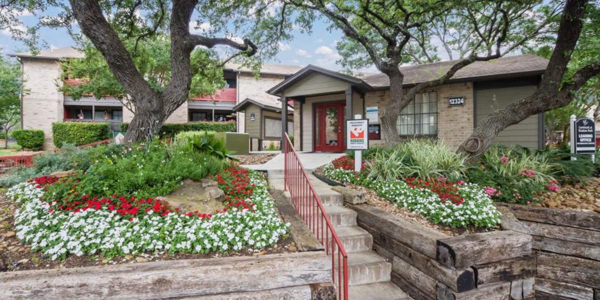 Front entrance at Stratton Park in San Antonio, Texas