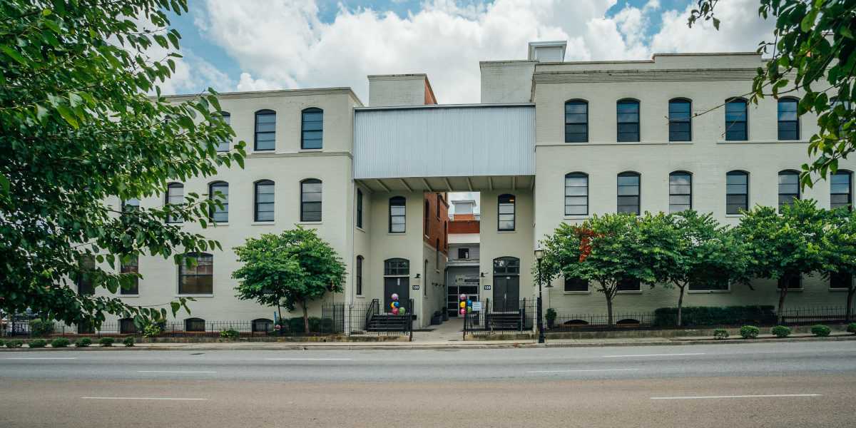 Street view of Perry Street Lofts in Petersburg, Virginia