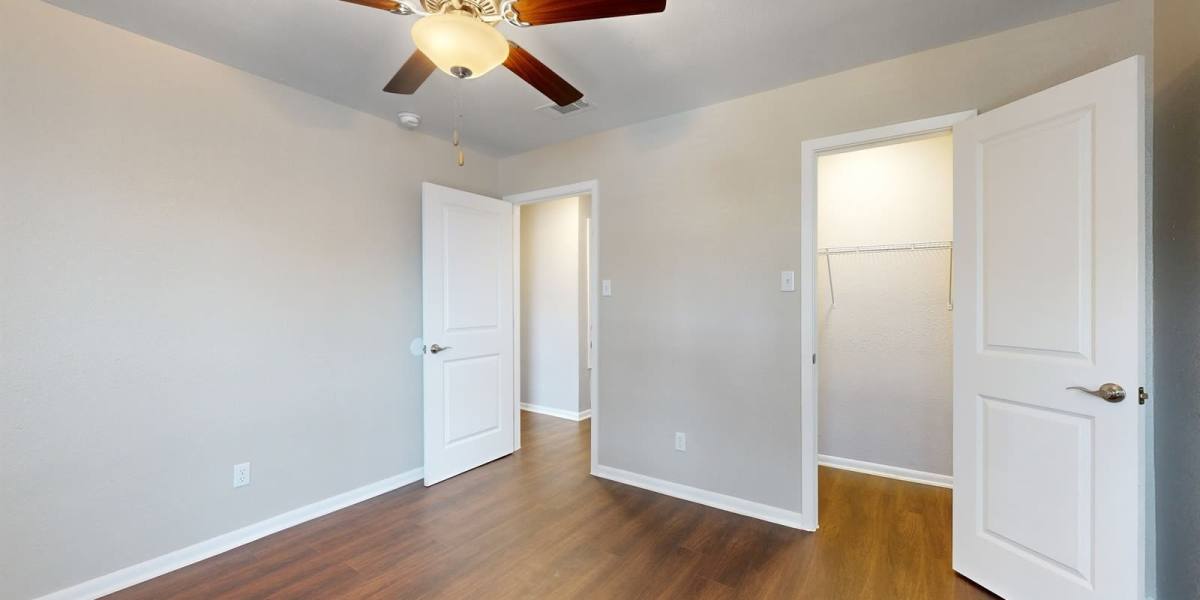 Lots of closet space at Bella Vista in Austin, Texas